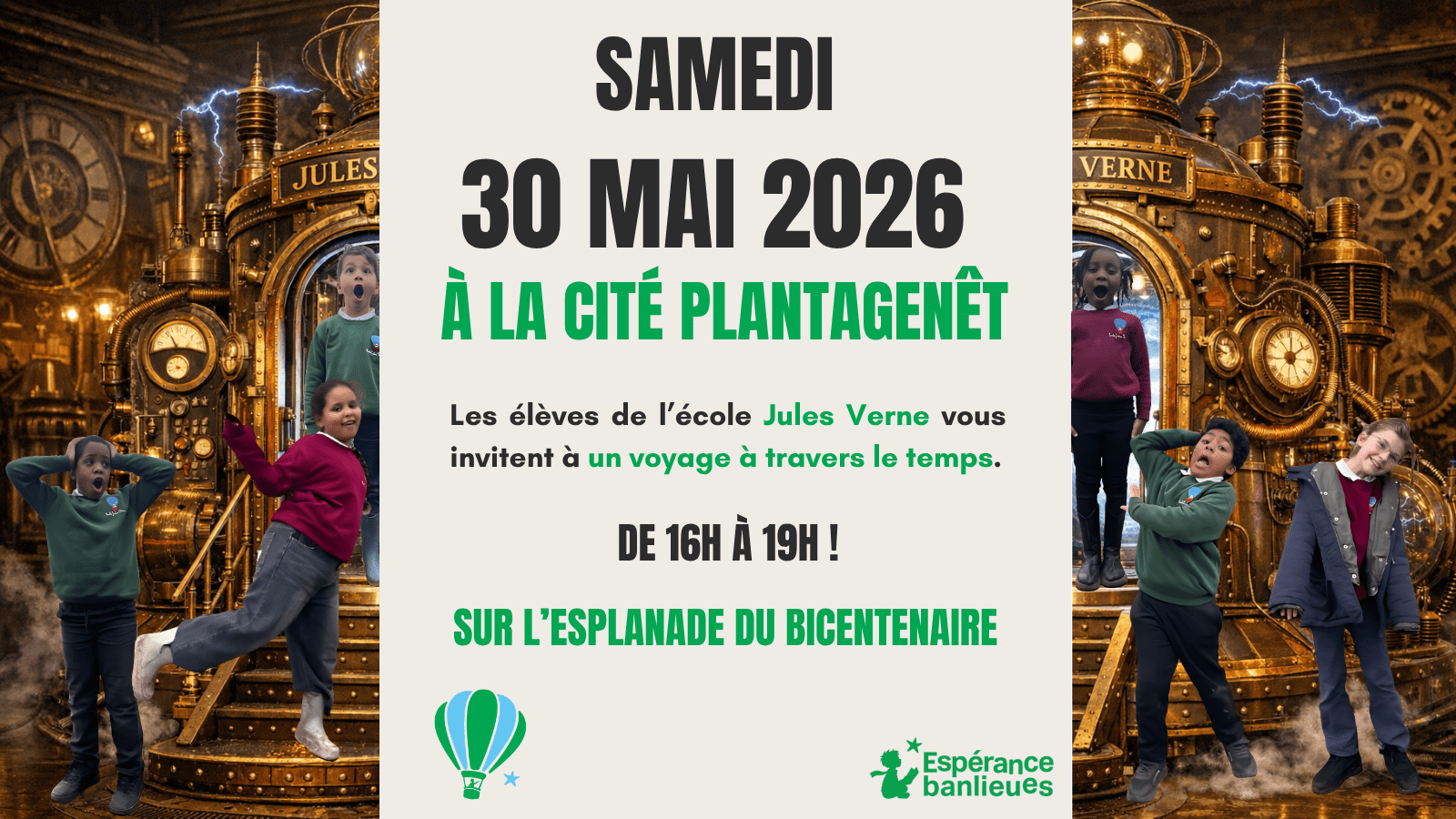 Présentation de l'événement de l'école privée Jules Verne, au Mans.